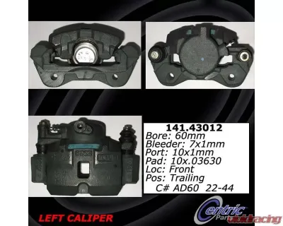 Centric Semi-Loaded Brake Caliper 141.43012 - 141.43012