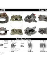 Centric Semi-Loaded Brake Caliper 141.44004                                     - 141.44004 - Image 9