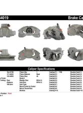Centric Semi-Loaded Brake Caliper 141.44019                                     - 141.44019 - Image 8
