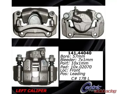 Centric Semi-Loaded Brake Caliper 141.44040 - 141.44040