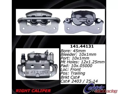Centric Semi-Loaded Brake Caliper 141.44131 - 141.44131