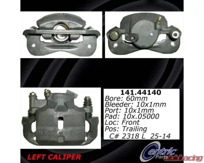 Centric Semi-Loaded Brake Caliper 141.44140 - 141.44140