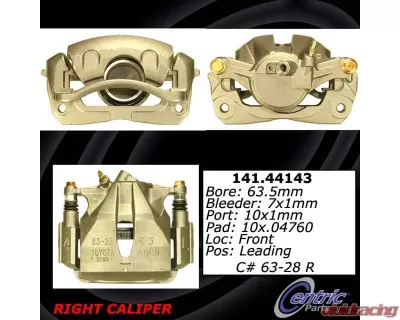 Centric Semi-Loaded Brake Caliper 141.44143 - 141.44143