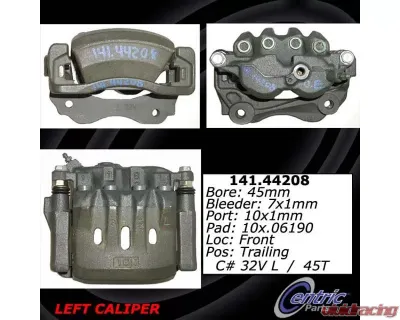 Centric Semi-Loaded Brake Caliper 141.44208 - 141.44208