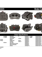 Centric Semi-Loaded Brake Caliper 141.44223                                     - 141.44223 - Image 8