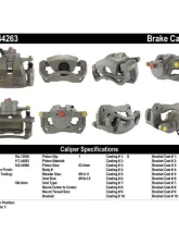 Centric Semi-Loaded Brake Caliper 141.44263                                     - 141.44263 - Image 8