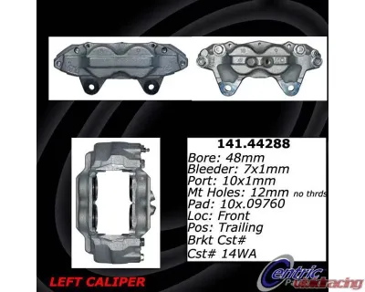 Centric Semi-Loaded Brake Caliper 141.44288 - 141.44288