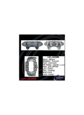 Centric Semi-Loaded Brake Caliper 141.44288                                     - 141.44288 - Image 9