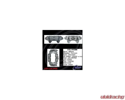 Centric Semi-Loaded Brake Caliper 141.44288 - 141.44288