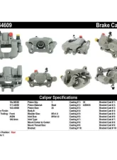 Centric Semi-Loaded Brake Caliper 141.44609                                     - 141.44609 - Image 8