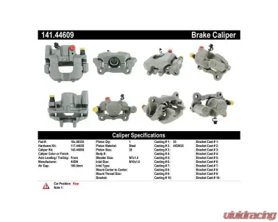 Centric Semi-Loaded Brake Caliper 141.44609 - 141.44609