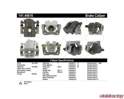Centric Semi-Loaded Brake Caliper 141.44616 - 141.44616