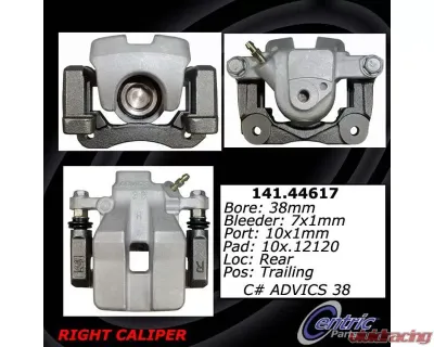 Centric Semi-Loaded Brake Caliper 141.44617 - 141.44617