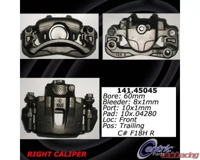 Centric Semi-Loaded Brake Caliper 141.45045 - 141.45045
