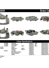 Centric Semi-Loaded Brake Caliper 141.45055                                     - 141.45055 - Image 8