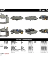 Centric Semi-Loaded Brake Caliper 141.45057                                     - 141.45057 - Image 8