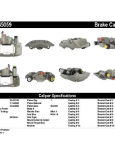 Centric Semi-Loaded Brake Caliper 141.45059                                     - 141.45059 - Image 8
