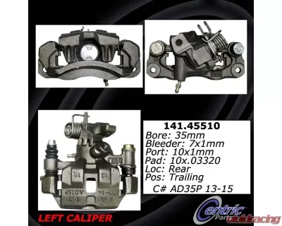 Centric Semi-Loaded Brake Caliper 141.45510 - 141.45510