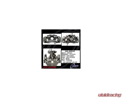 Centric Semi-Loaded Brake Caliper 141.45510 - 141.45510