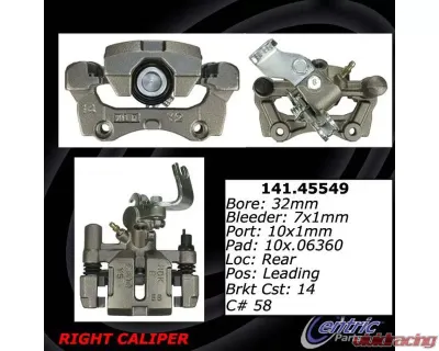 Centric Semi-Loaded Brake Caliper 141.45549 - 141.45549