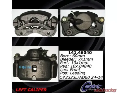 Centric Semi-Loaded Brake Caliper 141.46040 - 141.46040