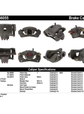 Centric Semi-Loaded Brake Caliper 141.46055                                     - 141.46055 - Image 8