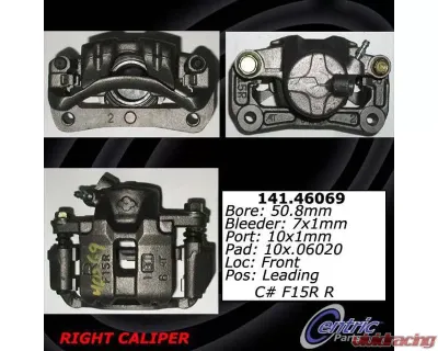Centric Semi-Loaded Brake Caliper 141.46070 - 141.46070