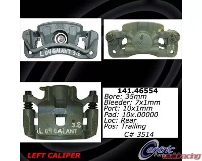 Centric Semi-Loaded Brake Caliper 141.46554 - 141.46554