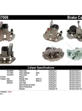 Centric Semi-Loaded Brake Caliper 141.47008                                     - 141.47008 - Image 7