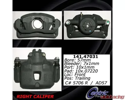 Centric Semi-Loaded Brake Caliper 141.47031 - 141.47031