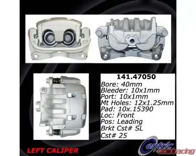 Centric Semi-Loaded Brake Caliper 141.47050 - 141.47050