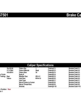 Centric Semi-Loaded Brake Caliper 141.47501                                     - 141.47501 - Image 2