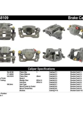 Centric Semi-Loaded Brake Caliper 141.48109                                     - 141.48109 - Image 8