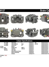 Centric Semi-Loaded Brake Caliper 141.48127                                     - 141.48127 - Image 8