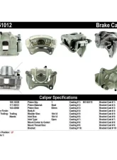 Centric Semi-Loaded Brake Caliper 141.51012                                     - 141.51012 - Image 7
