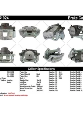 Centric Semi-Loaded Brake Caliper 141.51024                                     - 141.51024 - Image 8