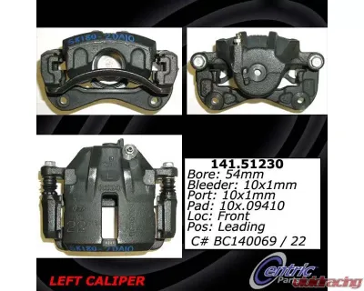 Centric Semi-Loaded Brake Caliper 141.51230 - 141.51230