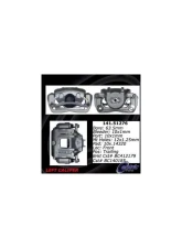 Centric Semi-Loaded Brake Caliper 141.51276                                     - 141.51276 - Image 9