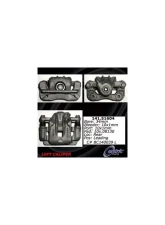 Centric Semi-Loaded Brake Caliper 141.51604                                     - 141.51604 - Image 9