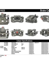 Centric Semi-Loaded Brake Caliper 141.51623                                     - 141.51623 - Image 8