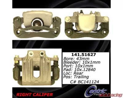 Centric Semi-Loaded Brake Caliper 141.51627 - 141.51627