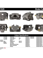 Centric Semi-Loaded Brake Caliper 141.51629                                     - 141.51629 - Image 8