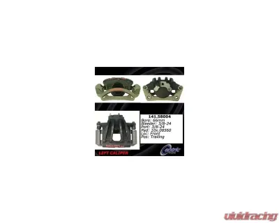 Centric Semi-Loaded Brake Caliper with New Phenolic Pistons 141.58004 - 141.58004