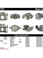 Centric Semi-Loaded Brake Caliper 141.61023                                     - 141.61023 - Image 8