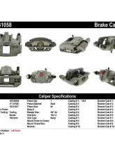 Centric Semi-Loaded Brake Caliper 141.61058                                     - 141.61058 - Image 8