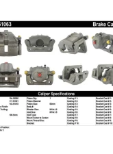 Centric Semi-Loaded Brake Caliper 141.61063                                     - 141.61063 - Image 8