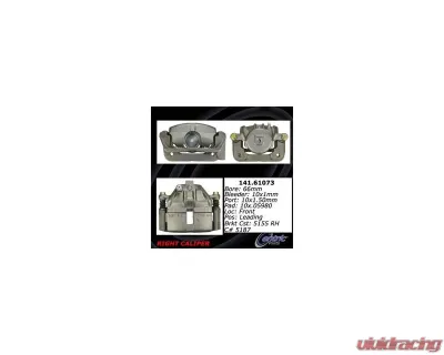Centric Semi-Loaded Brake Caliper 141.61073 - 141.61073