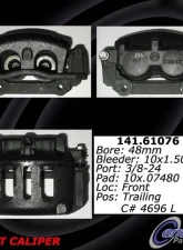 Centric Semi-Loaded Brake Caliper with New Phenolic Pistons 141.61076                                     - 141.61076 - Image 5
