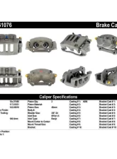 Centric Semi-Loaded Brake Caliper with New Phenolic Pistons 141.61076                                     - 141.61076 - Image 9