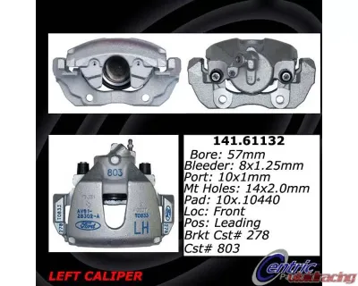 Centric Semi-Loaded Brake Caliper 141.61132 - 141.61132